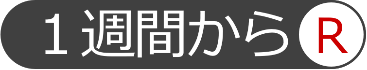1週間レンタル